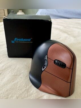 Evoluent Right-Hand Vertical Ergonomic Wireless USB Mouse
